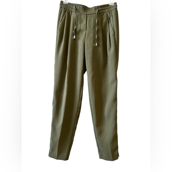 Olive Green Men's Pants - Picture 1 of 4